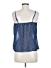 XXI 100% Polyester Blue Sleeveless Blouse Size M - photo 2