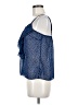 XXI 100% Polyester Blue Sleeveless Blouse Size M - photo 5