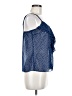 XXI 100% Polyester Blue Sleeveless Blouse Size M - photo 4