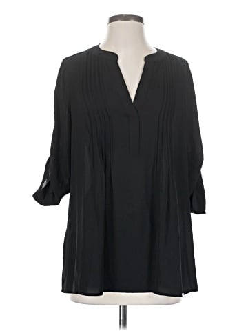 BCBGMAXAZRIA 3/4 Sleeve Blouse (view 1)