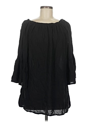Exist 3/4 Sleeve Blouse (view 1)