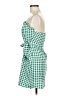 Shein 100% Polyester Checkered-gingham Green Cocktail Dress Size 6 - photo 5
