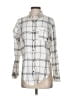 Universal Thread Plaid Gray Long Sleeve Button-Down Shirt Size S - photo 1