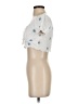 Shein White Short Sleeve Blouse Size S - photo 5