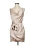 Saints + Secrets 100% Polyester Tan Cocktail Dress Size M - photo 1