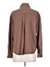 UpWest 100% Lyocell Brown Long Sleeve Button-Down Shirt Size S - photo 2