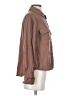 UpWest 100% Lyocell Brown Long Sleeve Button-Down Shirt Size S - photo 4