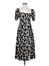 Shein 100% Polyester Black Casual Dress Size 4 - photo 1