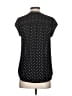 Daniel Rainn 100% Polyester Polka Dots Black Short Sleeve Blouse Size XS - photo 2