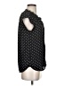 Daniel Rainn 100% Polyester Polka Dots Black Short Sleeve Blouse Size XS - photo 4