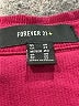Forever 21 Plus 100% Cotton Burgundy Coat Size 2X - photo 3