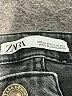 Zara Solid Gray Jeans Size 6 - photo 7
