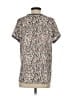 Assorted Brands Animal Print Tan Short Sleeve T-Shirt Size S - photo 2