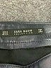 Zara Basic Black Faux Leather Skirt Size M - photo 4