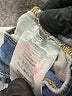 Free People Stripes Blue Jeans Size 26 waist - photo 9