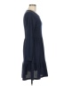 Unbranded Solid Blue Casual Dress Size M - photo 4