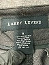 Larry Levine Chevron-herringbone Gray Dress Pants Size 8 - photo 7