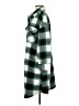 BB Dakota by Steve Madden 100% Polyester Plaid Green Coat Size M - photo 5