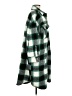 BB Dakota by Steve Madden 100% Polyester Plaid Green Coat Size M - photo 4