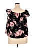 Shein Curve 100% Polyester Black Sleeveless Blouse Size 2X - photo 2