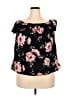Shein Curve 100% Polyester Black Sleeveless Blouse Size 2X - photo 1