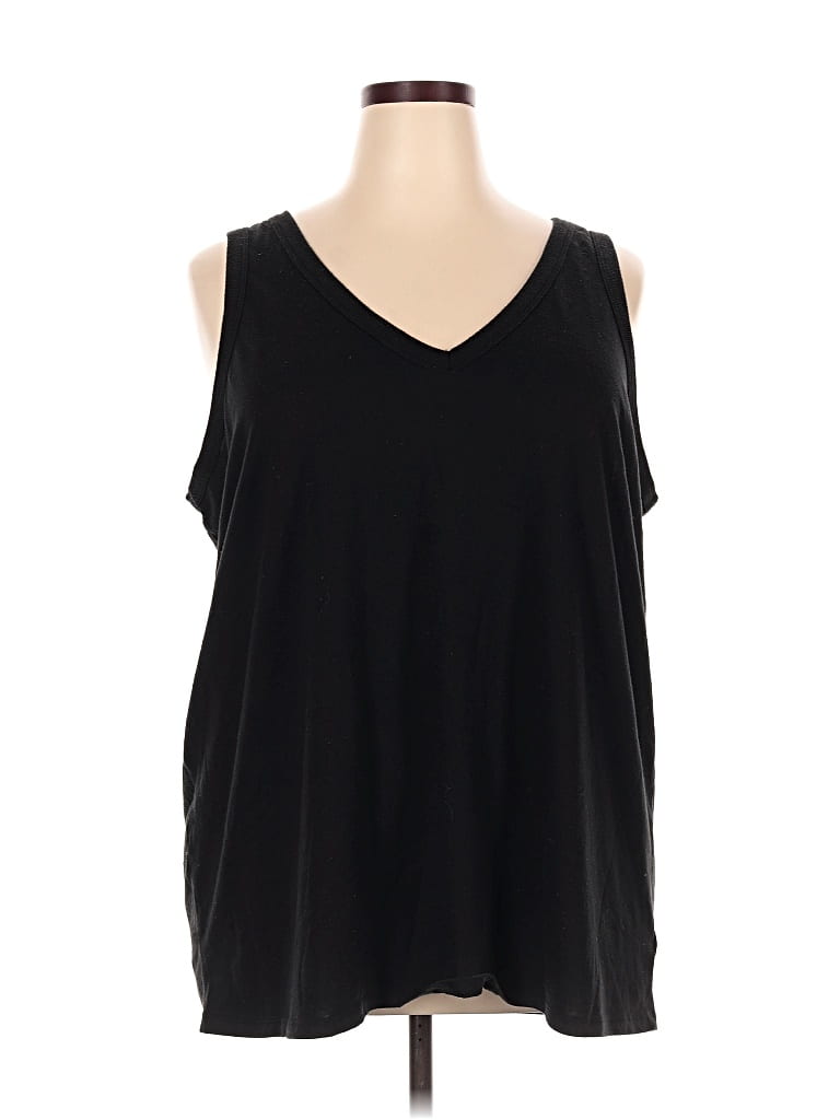Pre-owned Torrid Sleeveless T-shirt In Black