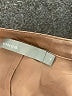 Vince. 100% Silk Metallic Tan Long Sleeve Silk Top Size M - photo 6