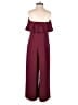 Babaton 100% Polyester Color Block Burgundy Jumpsuit Size 0 - photo 2