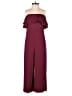 Babaton 100% Polyester Color Block Burgundy Jumpsuit Size 0 - photo 1