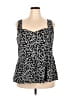 Torrid 100% Polyester Black Sleeveless Blouse Size 3X Plus (3) - photo 1