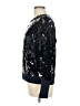 Joie 100% Cotton Metallic Black Pullover Sweater Size L - photo 5