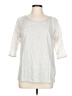Gap Silver 3/4 Sleeve Top Size L - photo 1