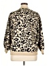 Main Strip Animal Print Tan Pullover Sweater Size XL (estimated) - photo 2