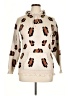 Unbranded Animal Print Tan Ivory Pullover Hoodie Size XL - photo 1