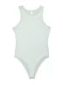 Leith Solid Green Bodysuit Size S - photo 1