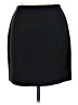 Bebe Solid Black Formal Skirt Size 10 - photo 2