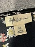 Style&Co 100% Nylon Floral Black Long Sleeve Blouse Size 1X - photo 7