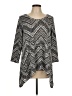 Absolutely Famous Gray 3/4 Sleeve Top Size L - photo 1