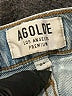 AGOLDE Hearts Blue Jeans Size 24 waist - photo 4