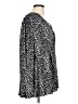 Torrid Animal Print Silver Long Sleeve Blouse Size Lg Plus (0) - photo 4
