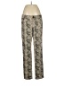 CAbi Animal Print Tan Jeggings Size 8 - photo 1