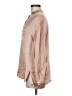 Vince. 100% Silk Metallic Tan Long Sleeve Silk Top Size M - photo 5