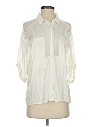 Addison 3/4 Sleeve Button-Down Shirt (view 1)