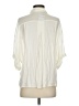 Addison 100% Viscose Ivory 3/4 Sleeve Button-Down Shirt Size XS - photo 2