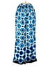 Unbranded 100% Polyester Print Blue Casual Pants Size S - photo 1