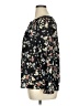 Style&Co 100% Nylon Floral Black Long Sleeve Blouse Size 1X - photo 5