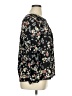 Style&Co 100% Nylon Floral Black Long Sleeve Blouse Size 1X - photo 4