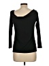 Olivia Grey Black 3/4 Sleeve Top Size L - photo 2