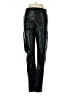 7 For All Mankind 100% Polyurethane Metallic Black Casual Pants Size S - photo 1