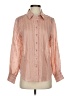 Chico's Stripes Pink Long Sleeve Blouse Size Sm (0) - photo 1